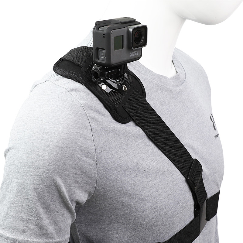 Rotate Shoulder Strap Mount For DJI OSMO ACTION 3 2 GoPro Hero 11 10 9 8 7 6 5 4 Session