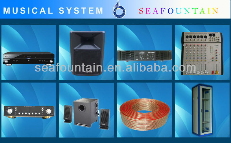 large outdoor floating music dancing fountain program musical fountain equipment