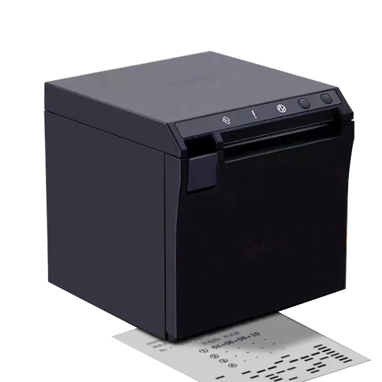 USB/LAN/Serial/BT/WIFI/Ethernet Connectivity 80mm Desktop Thermal POS Printer 150 KM Print Life