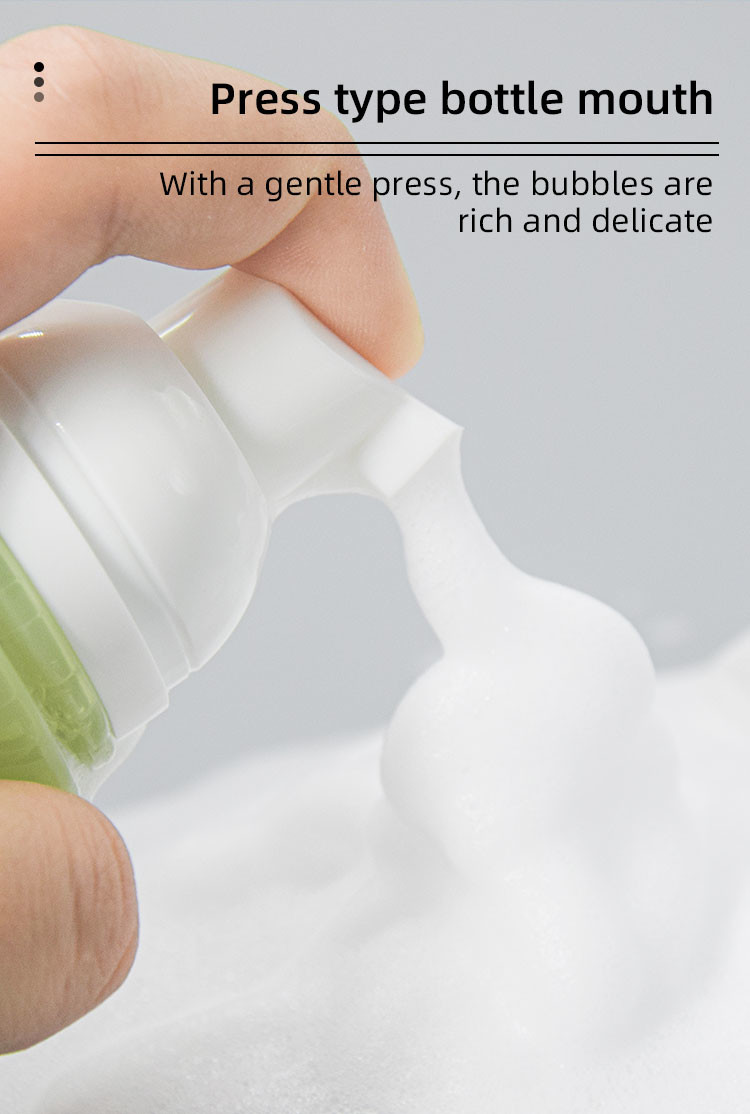 Niche 90ml Capacity Pet Foaming Soap Bottles Bulk With External Spring Design