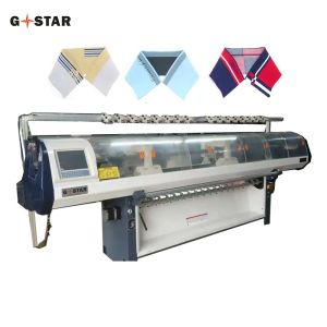 Fully Jacquard Knitting Machine to Make Collars and Cuffs