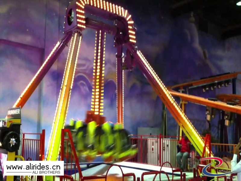 Upper Transmission Spinning Pendulum Ride , 12P Pendulum Rides Amusement Parks
