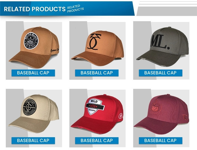 Personalized Custom Logo 6 Panel Trucker Hat Cotton Dropshipping Woven Patch