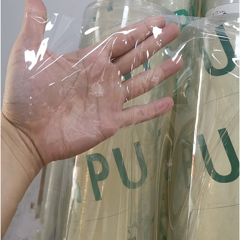 500yards Width 1400mm TPU Film 80A-95A Hardness Range Customizable