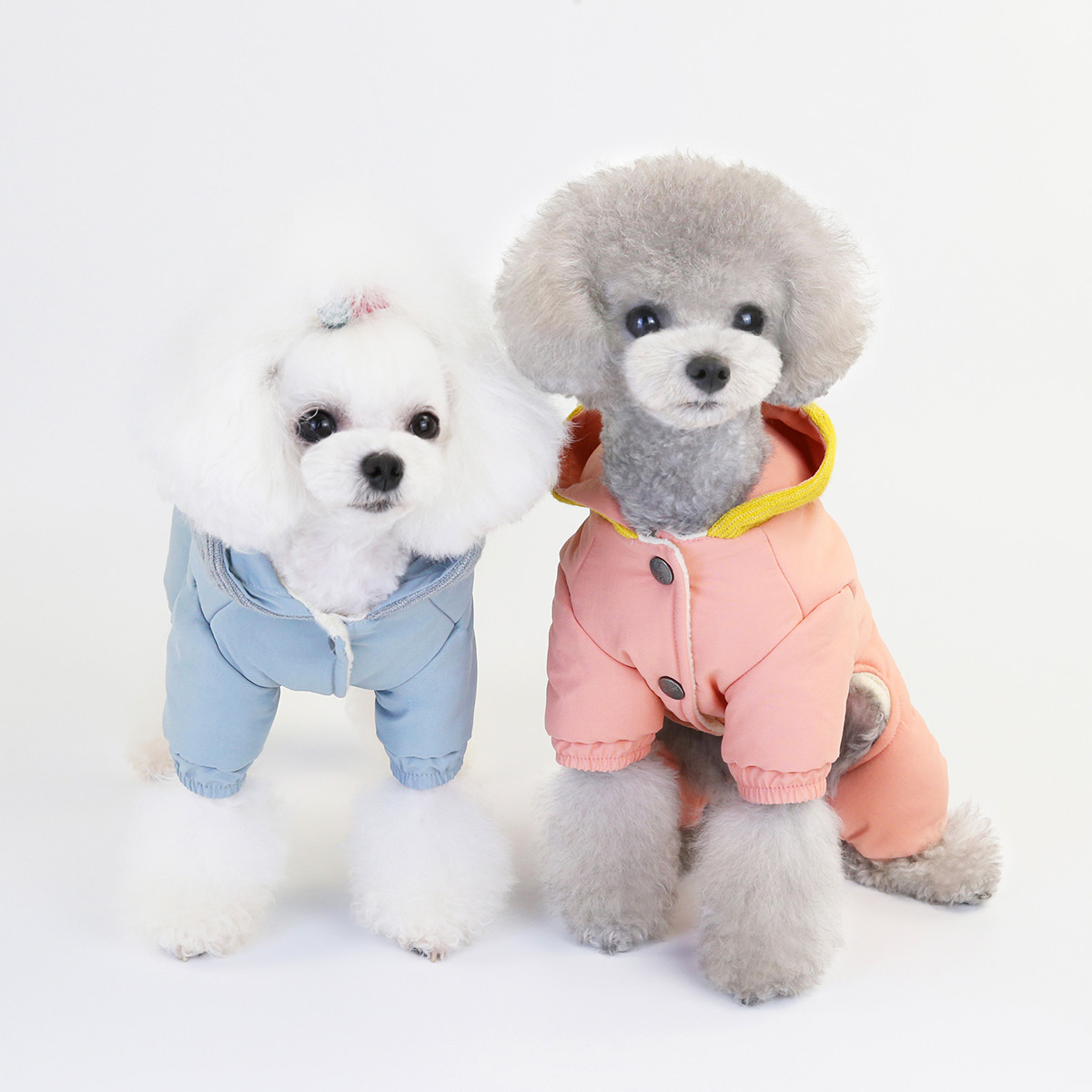 Taffeta Outdoor Winter Heavy Cute Warm Comfy Pets Hoodie Clothes ODM For Small Dogs