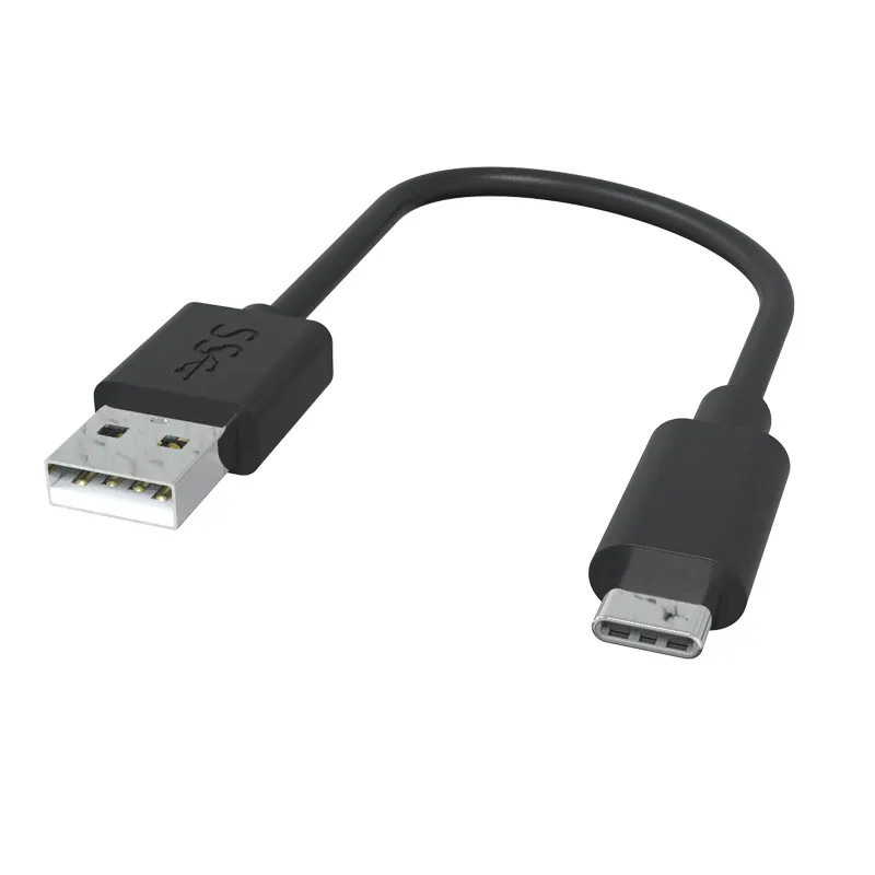 High Quality Factory Data Transfer Usb Type C Cable To USB A Male PVC Custom Length Usb Type C Charging Cable