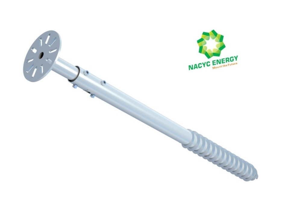 Anti Corrosion TOP VIP 0.1 USD Module Support Solar Panel Mount Screw Solar Bracket Screws For Rolling Ground And Slope