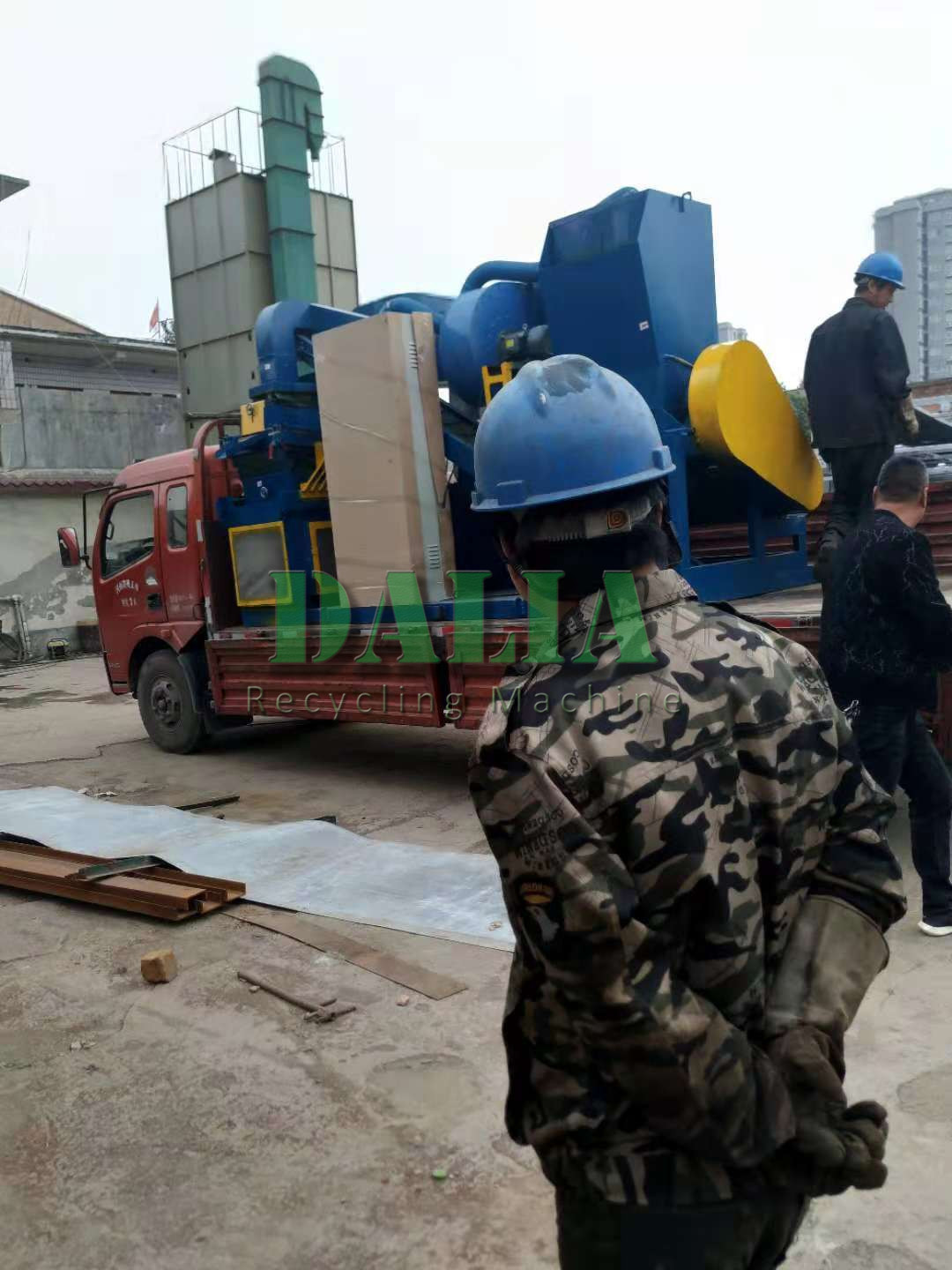 Scrap Copper Cable Granulator Machine Automatic High Efficiency DLD-600