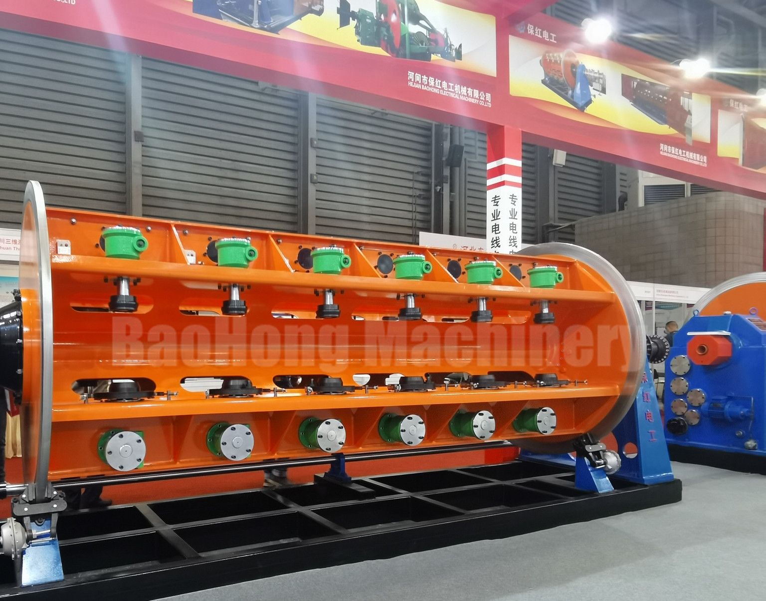 Steel Rigid Stranding Machine / Cable Stranding Machine For ACSR Moose Conductor