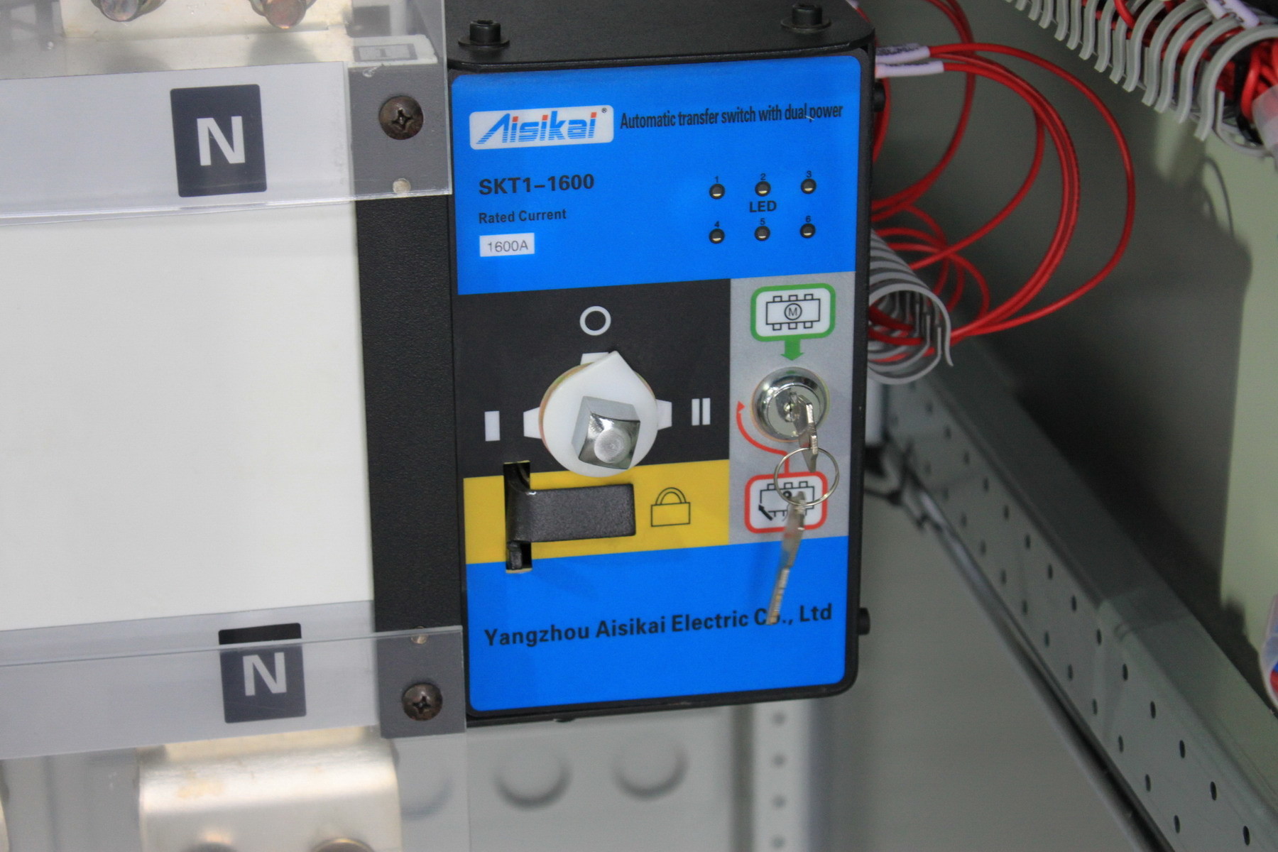 2500A ATS 3 Phase Automatic Changeover Switch For Inverter 480V