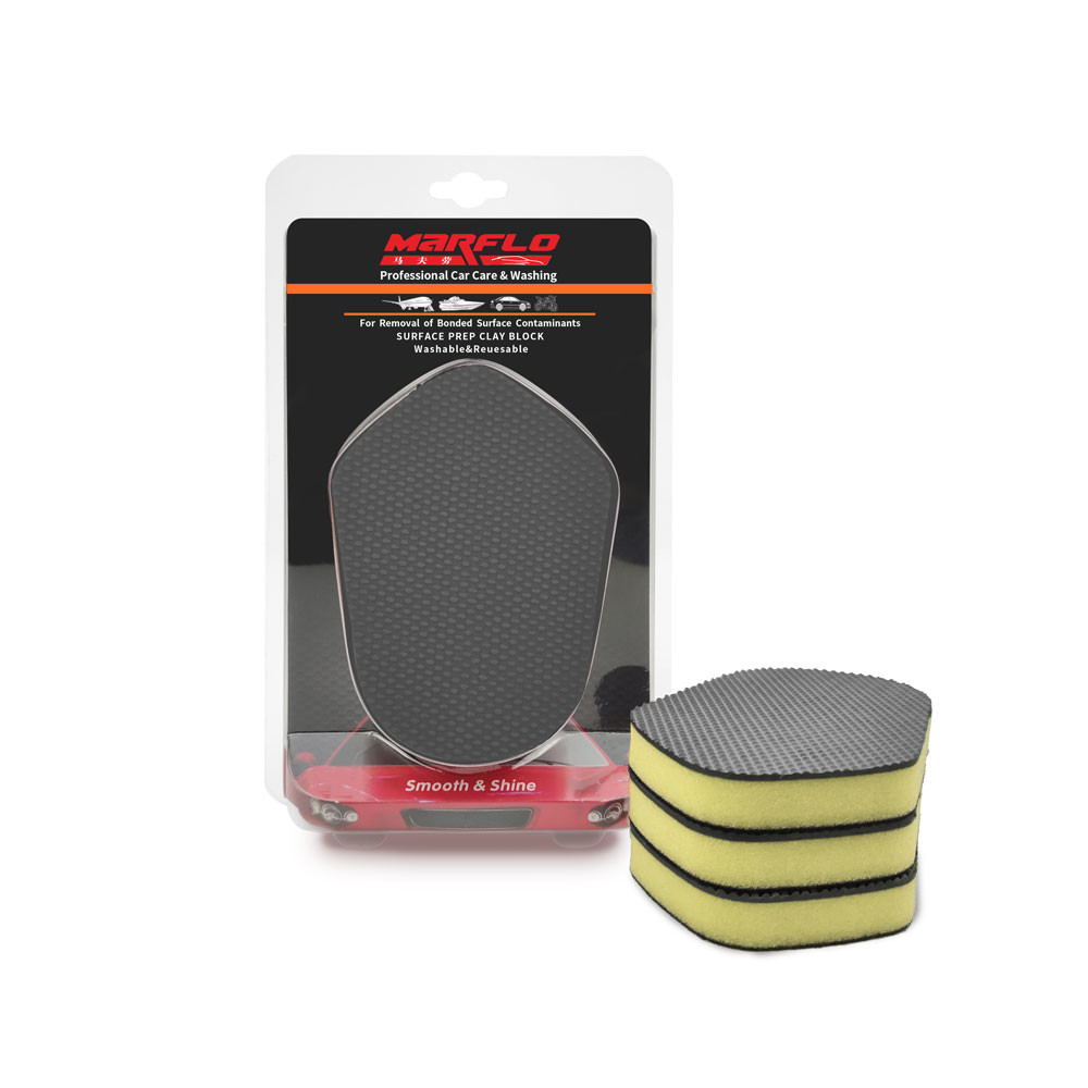 Square Shape Red Car Clay Block With BSCI ISO-9001 Certification