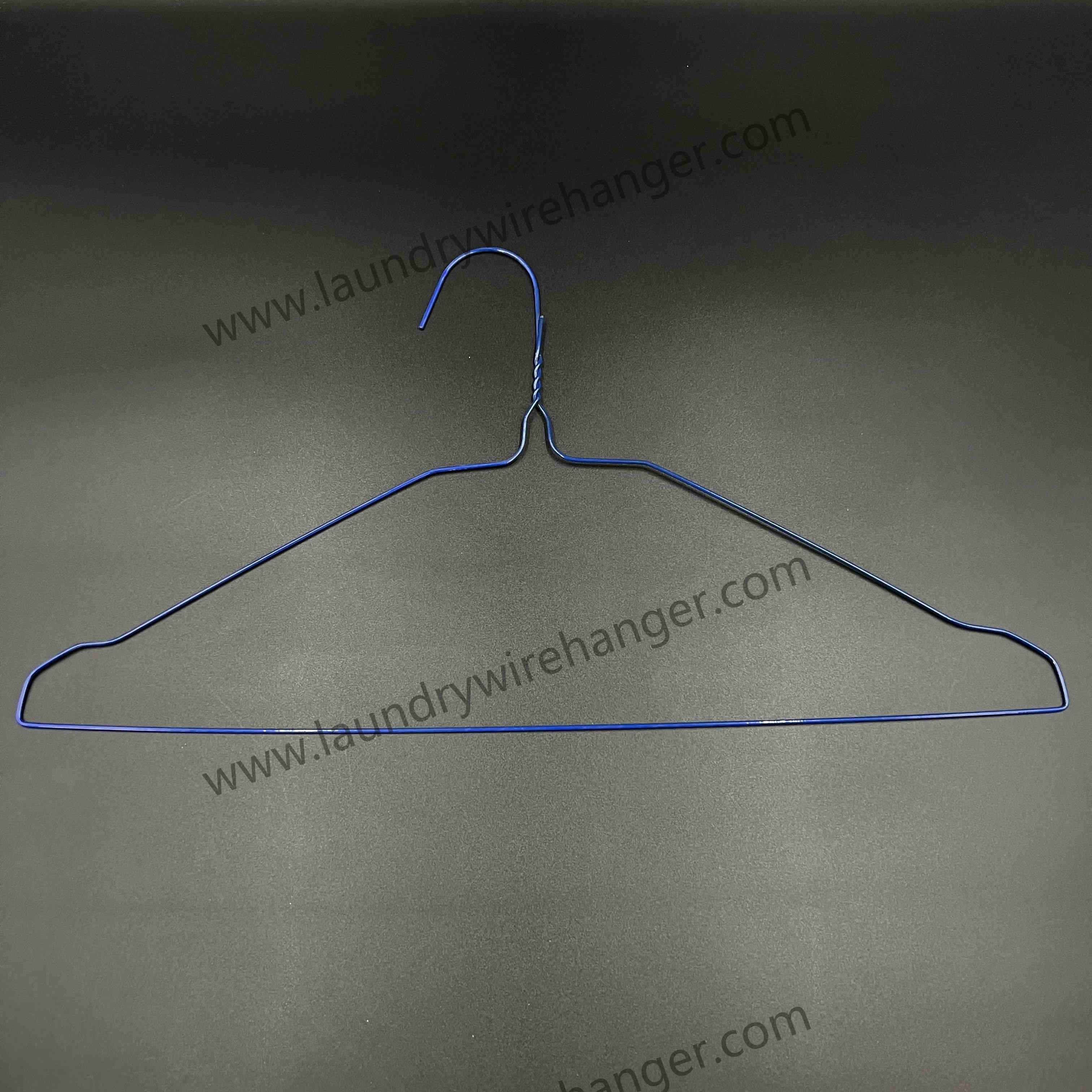 16inch Disposable Wire Suit Hanger For Laundromat