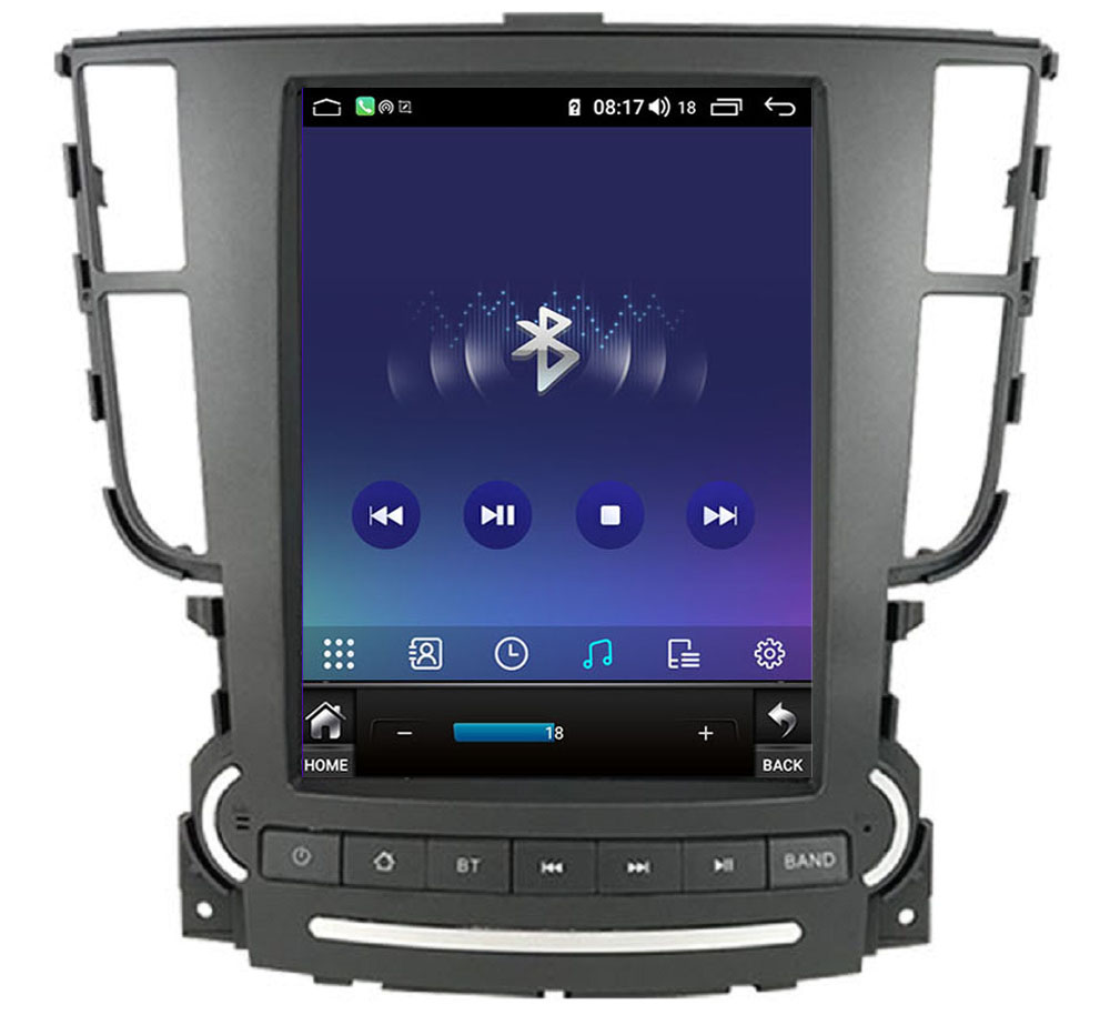 Ouchuangbo car radio stereo gps for Acura TL 2004-2008 tape recorder navi android 11