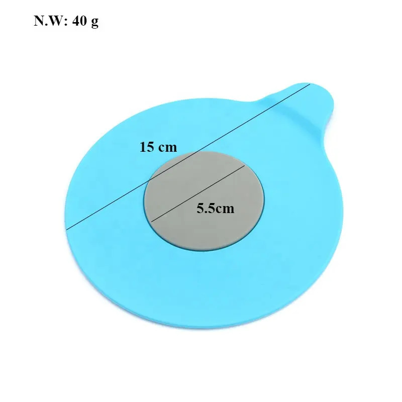 Bathroom Reusable Silicone Tub Stopper , Multipurpose Silicone Bath Plug