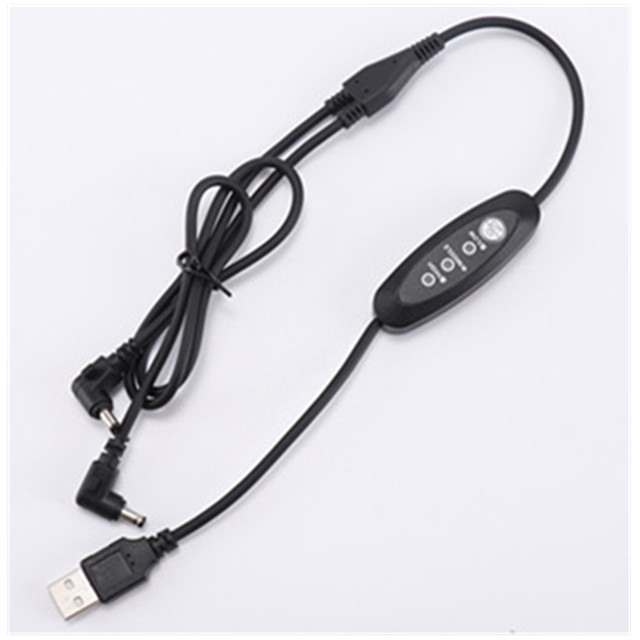 Low Voltage Usb Dc Cable 13cm Straight Angle Usb Power Switch Cable