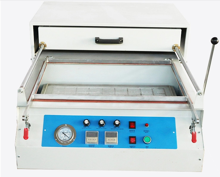 Mini desktop small vacuum forming machine for ABS, PET, PMMA, HDPE, PVC, sheet