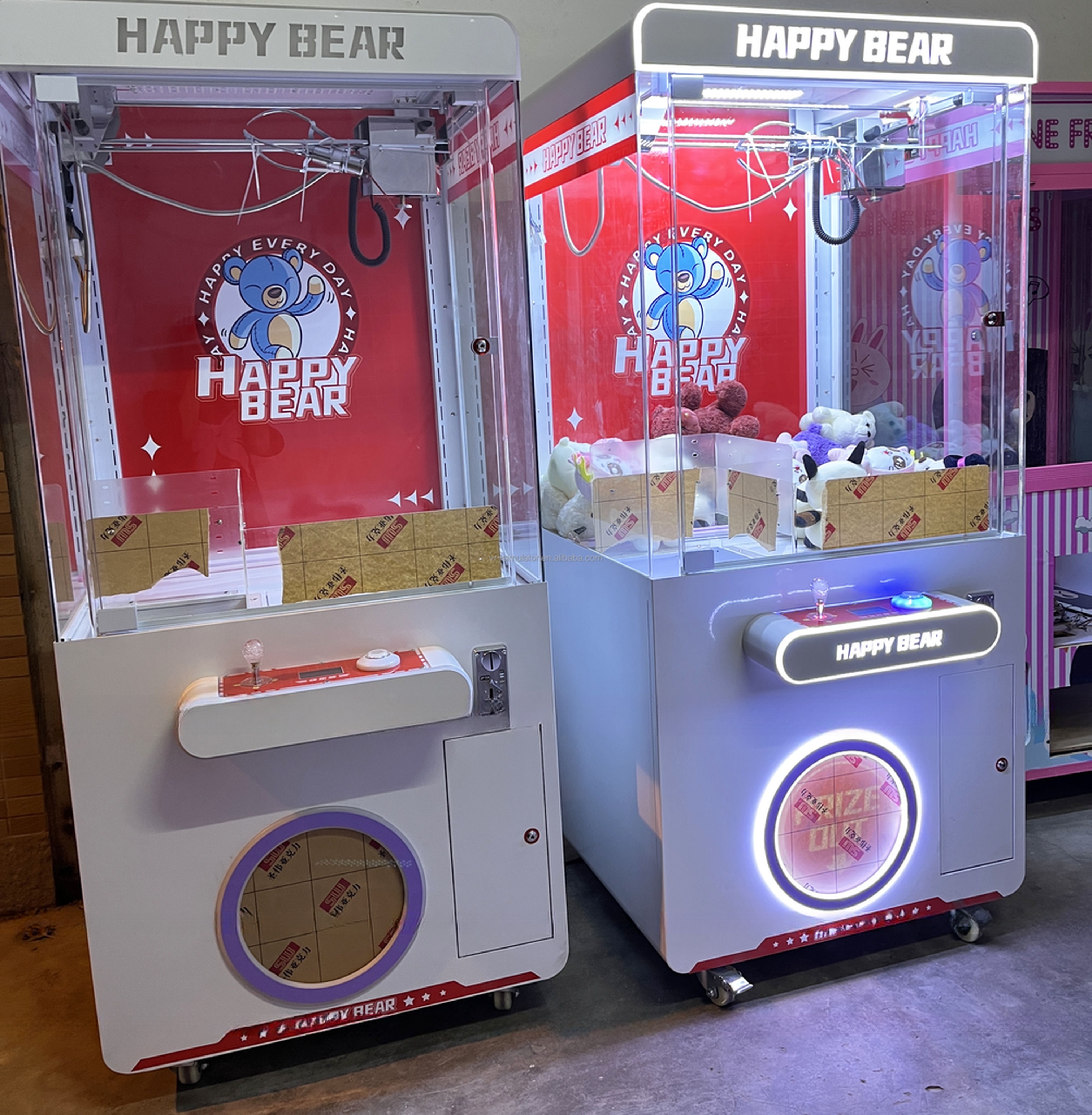 Dreamland new exclusive coin operated arcade claw toys plush machine for sale