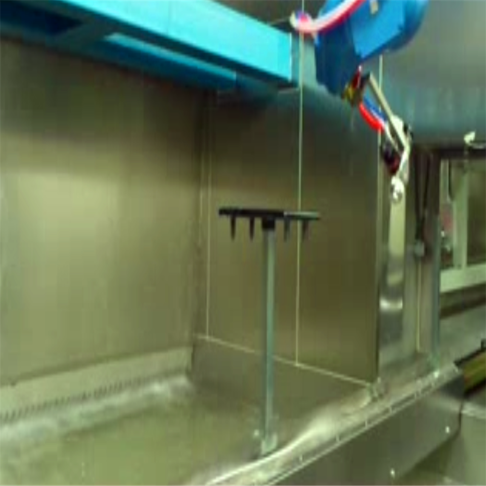Table Shell 1.2m Spray Painting Robot YASKAWA EPX2600 On Line Traking