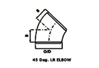 Stainless Steel Butt Weld Fittings Long Reduce, 90 deg  Elbow, 1/2" to 60" , sch40/ sch80, sch160 ,XXS  B16.9