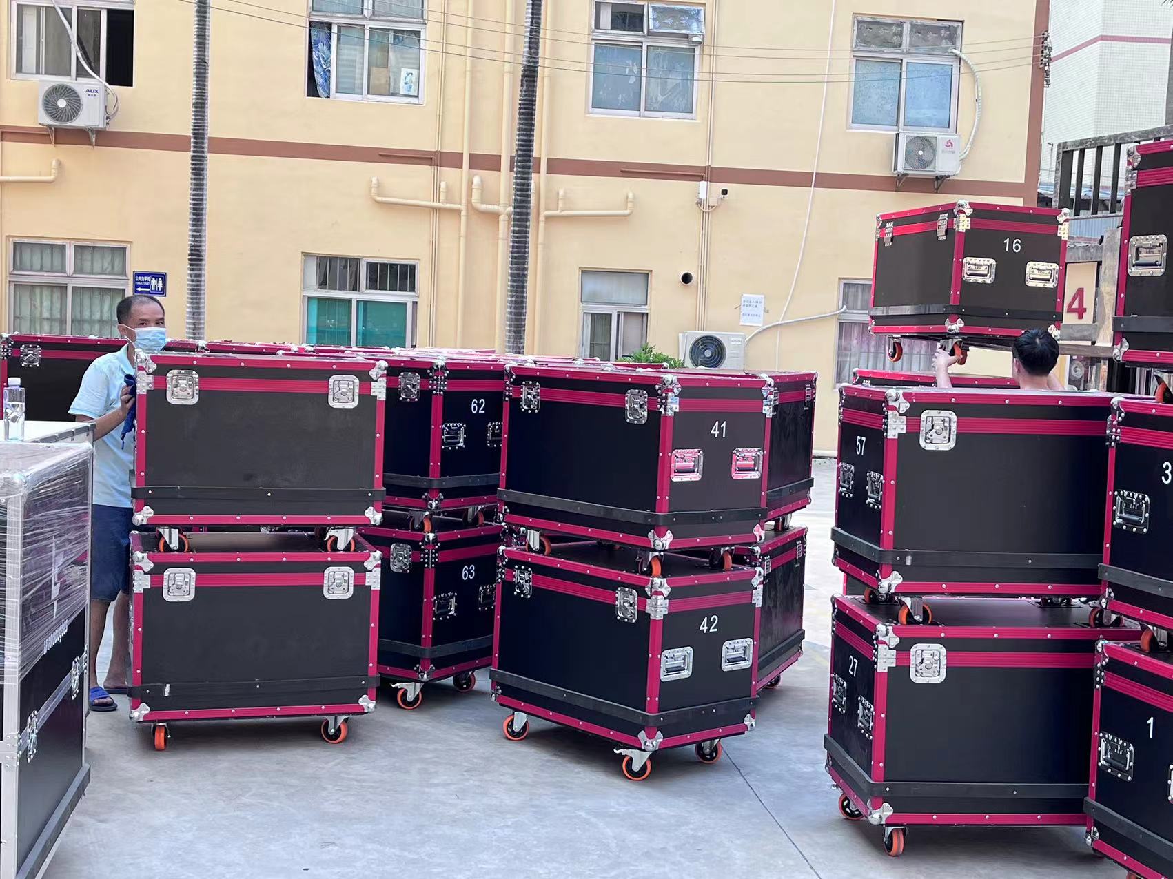 outdoor p4.81 front service rental led display