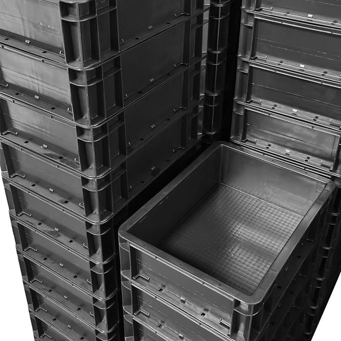Odorless Antistatic ESD Storage Box With Dividers