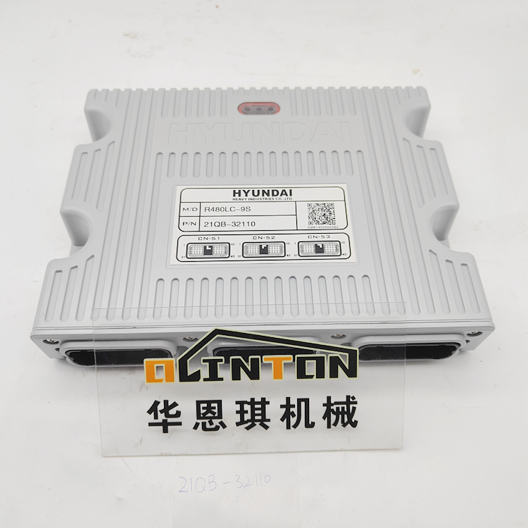 Excavator Controller Board Panel ECM 21QB-32110 R480LC-9S Construction Machinery Parts