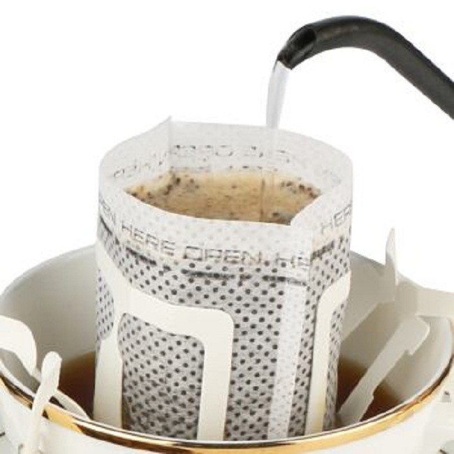 50Pcs Drip Coffee Filter Bags Coffee Cold Brew Roll Reusable Drip Hanging Ear Pack
