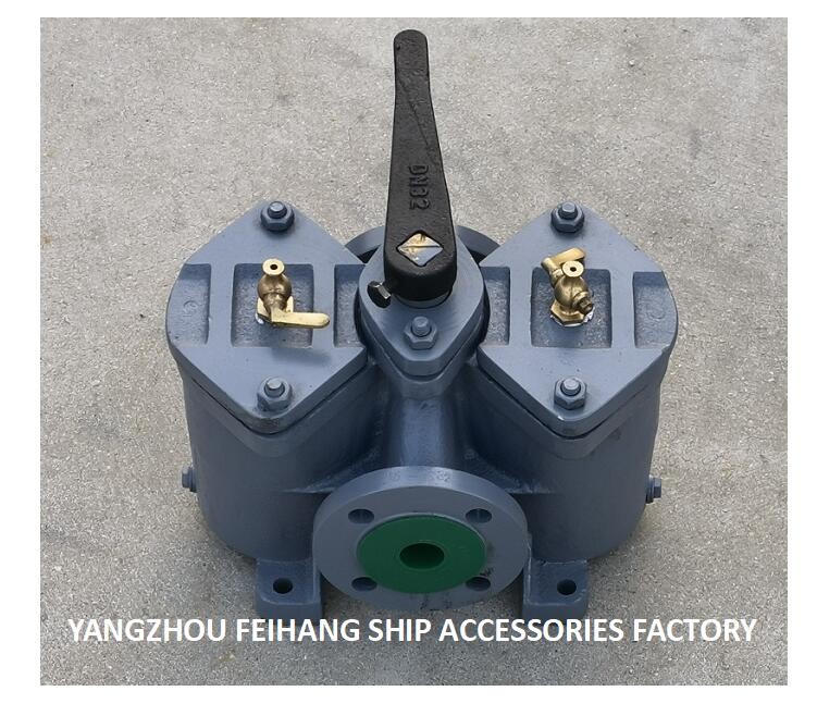 Technical Parameter Table For Duplex Oil Filter Double Oil Strainers Model AS32 Cb/T425-94 Body Cast Iron With Filter