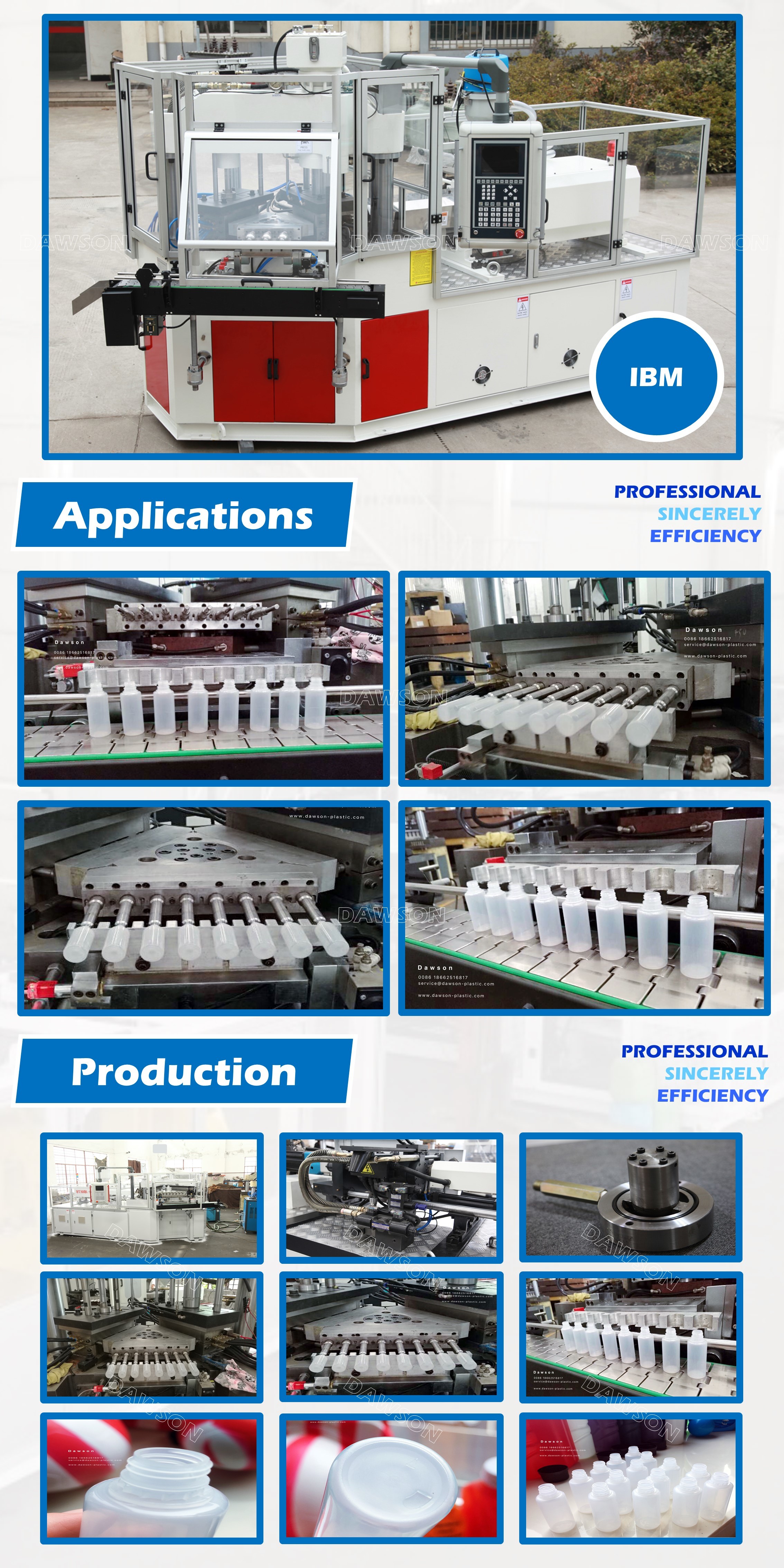 3ml ~ 1L Pharmaceutical Bottle Medicine Bottles Eye Dropper One Step IBM Injection BLow Molding Machine