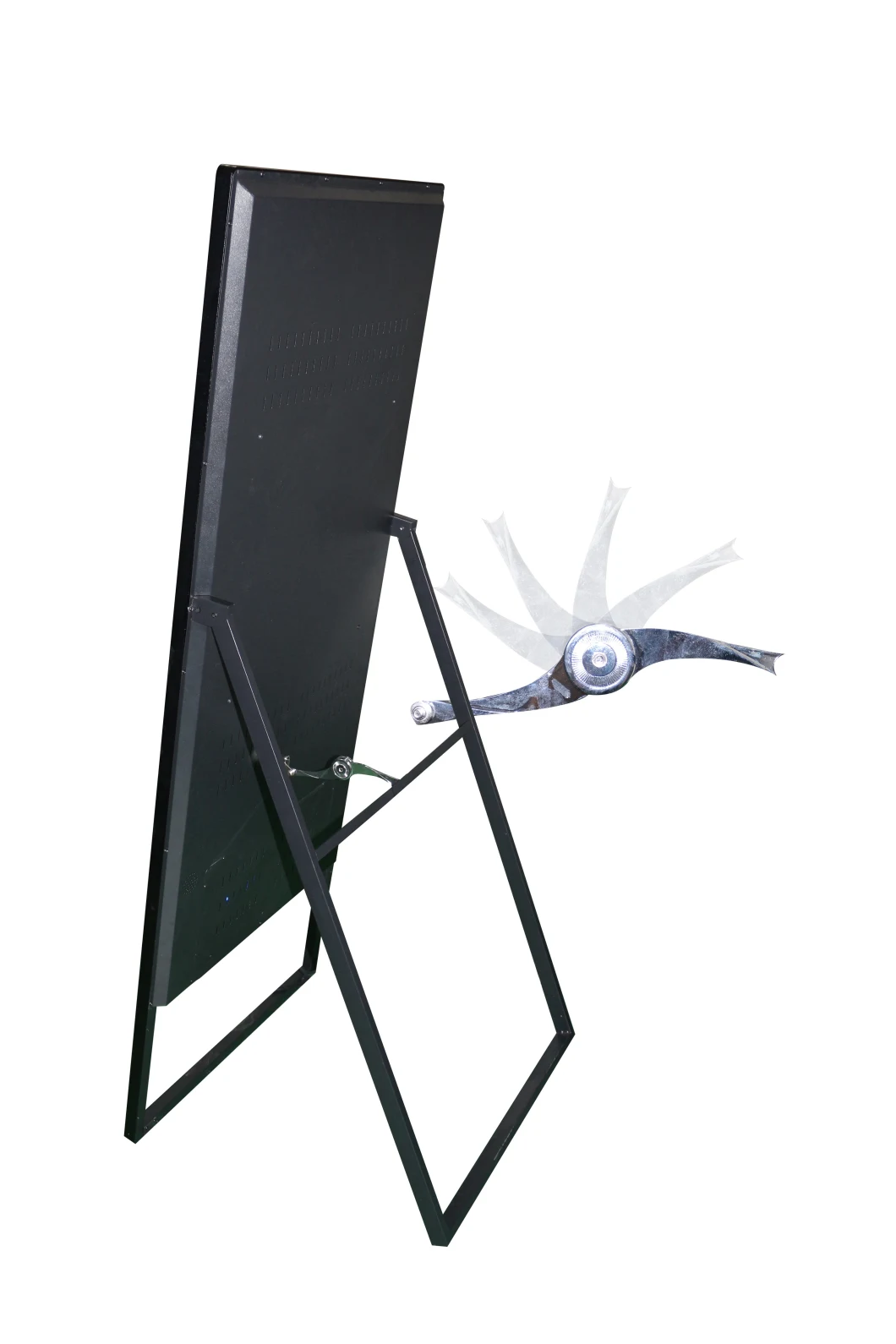 32&quot; Mobile Digital Menu Board for Restaurant Shopping Mall Android Signage LCD Rechargeable Power Supply