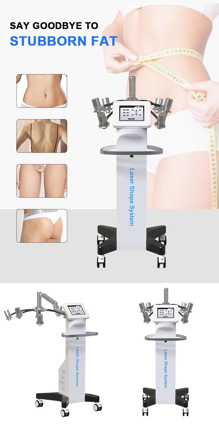 Dual Frequency 532nm 6D Lipolaser Body Slimming Machine Non Invasive