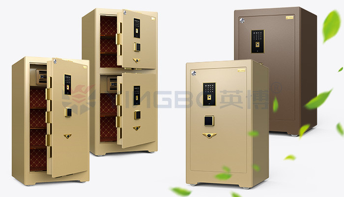 5.5 Cu Ft Dual Alarm Bank Security Safe 126±2kg 4 Open Ways Smart Safe Box YB/ZY-80
