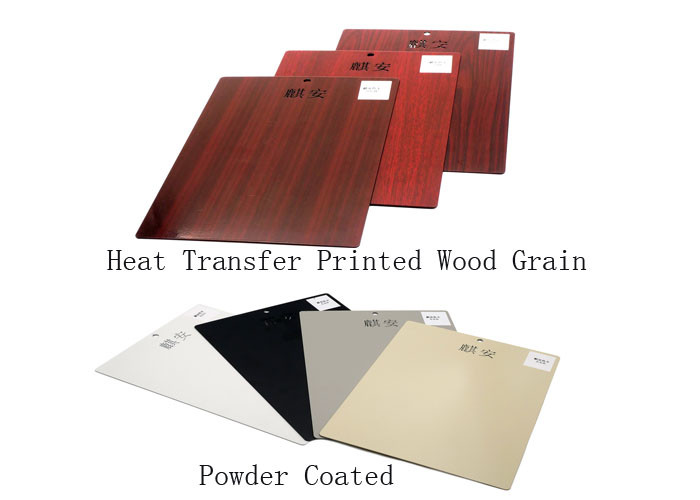 Home Security Steel Fire Rated Entry Doors Leaf Thickness 42mm