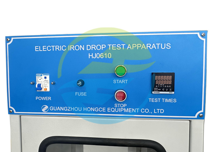 Electric Iron Drop Tester High-precision Temperature And Humidity Control 40mm Drop Height Stainless Steel Body Complies With IEC 60335-2-3 Standard