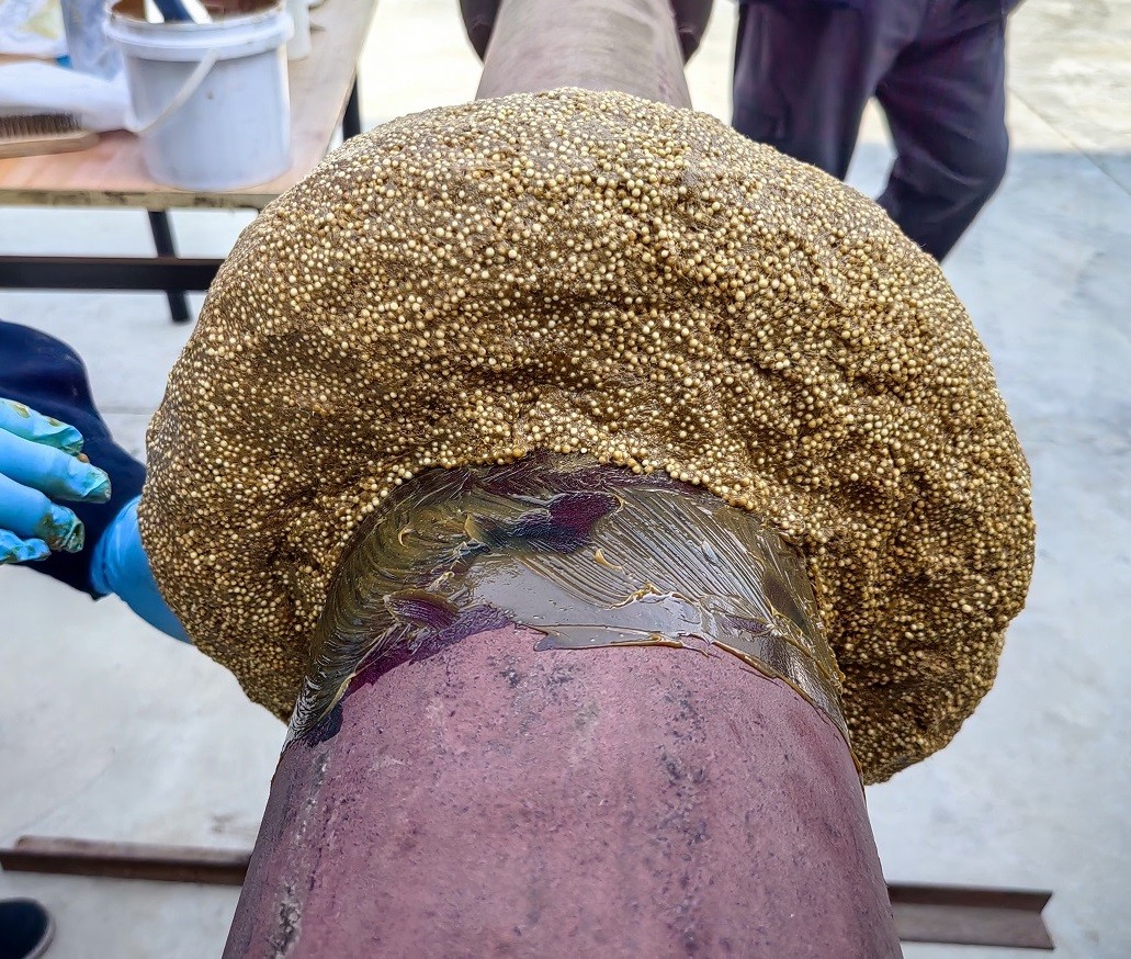 Yellow Profiling Petrolatum Mastic For Regular Shaped Fittings Sealing