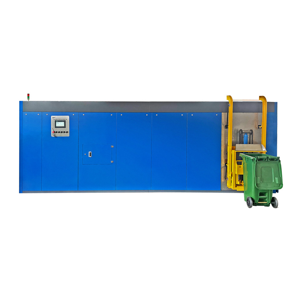 Integrated Making Food Waste Shredder Machine 1000 Daily Composting Capacity