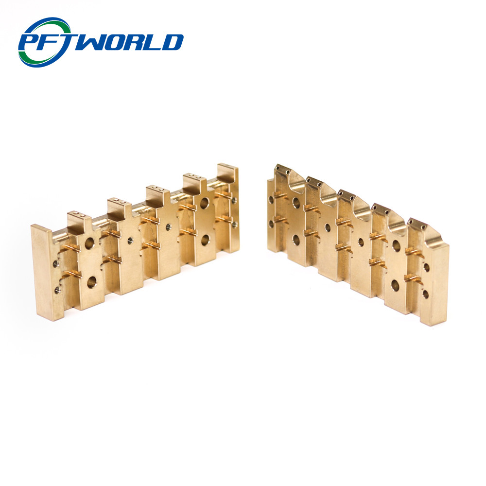 Electronic Turning CNC Brass Parts 5 Axis Zinc Titanium Plating