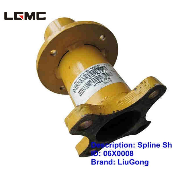 Liugong roller parts 06X0008 Spline shaft one