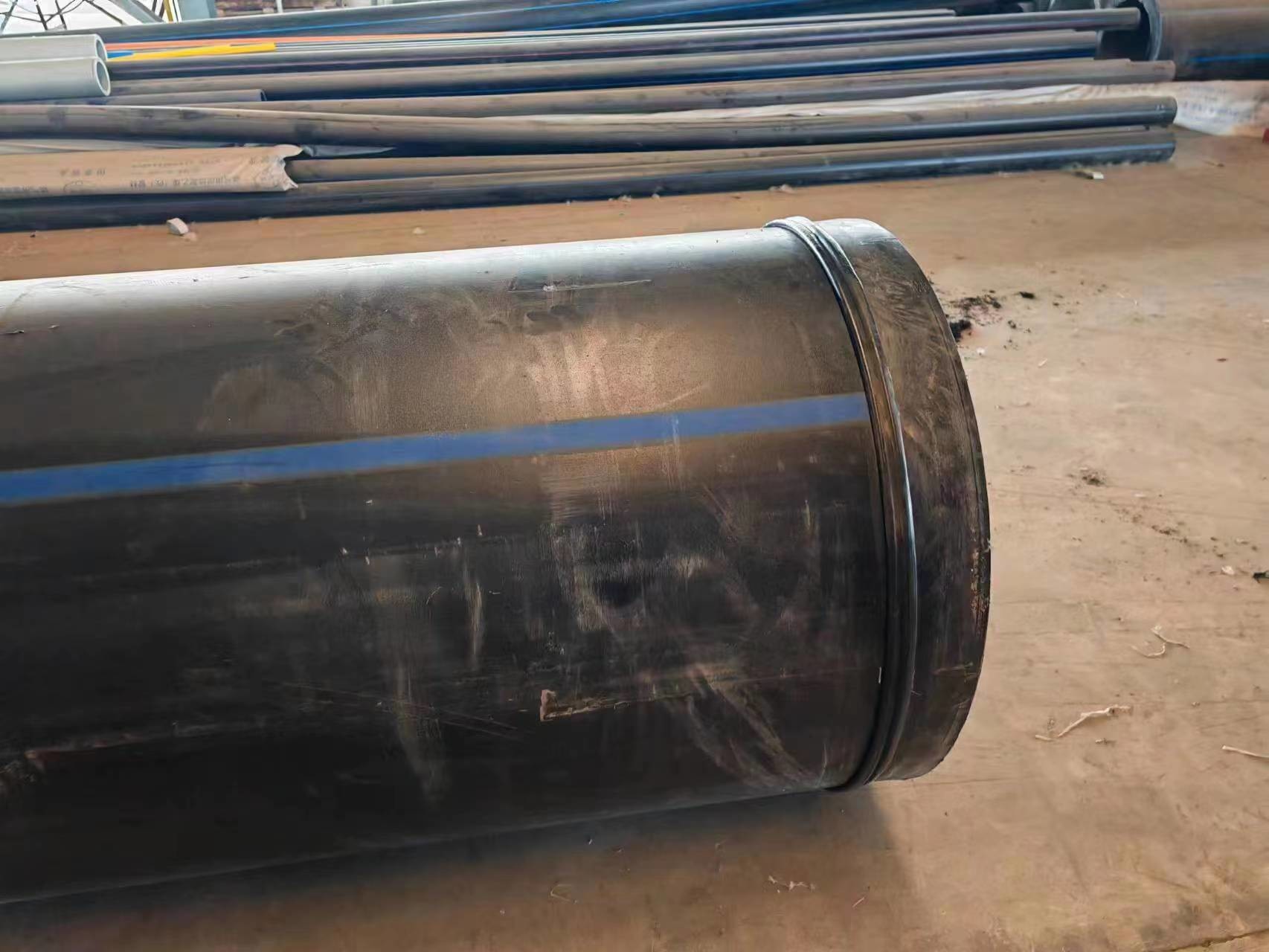 High Density Foam Filled Dredging HDPE Pipe DN900 As Dredging Equipments Floating Dock