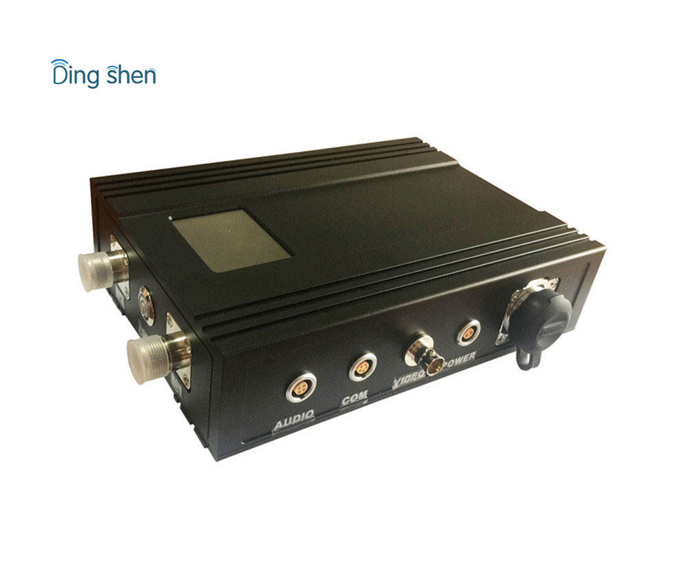 80-100km Lightweight HD UAV Video Transmitter with 5 watt RF Power and H.265 coding