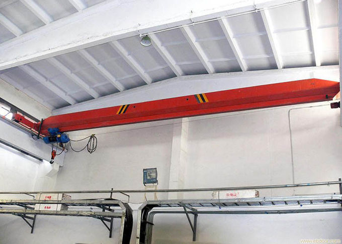 Wire Rope Single Girder Overhead Crane / Electric Overhead Travelling Crane
