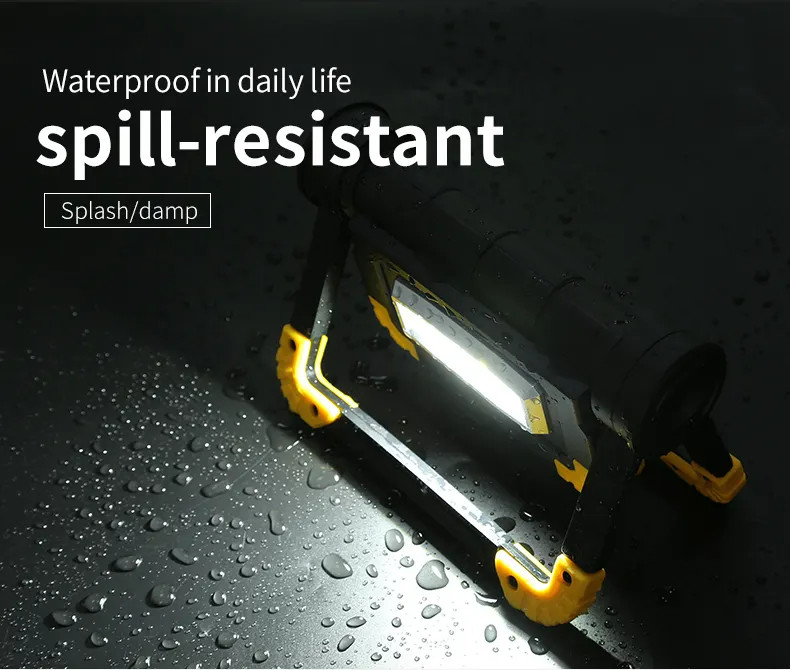 2000lm COB Led Work Light Outdoor Working Light Rechargeable Cob Work Light