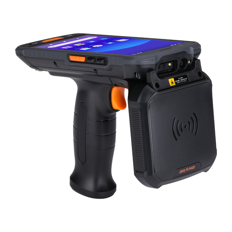RFID 13.56mhz NFC Mobile PDA Reader Wireless Barcode Scanner 1D 2D Android 11 Handheld PDA 5 Inch Screen for Warehouse