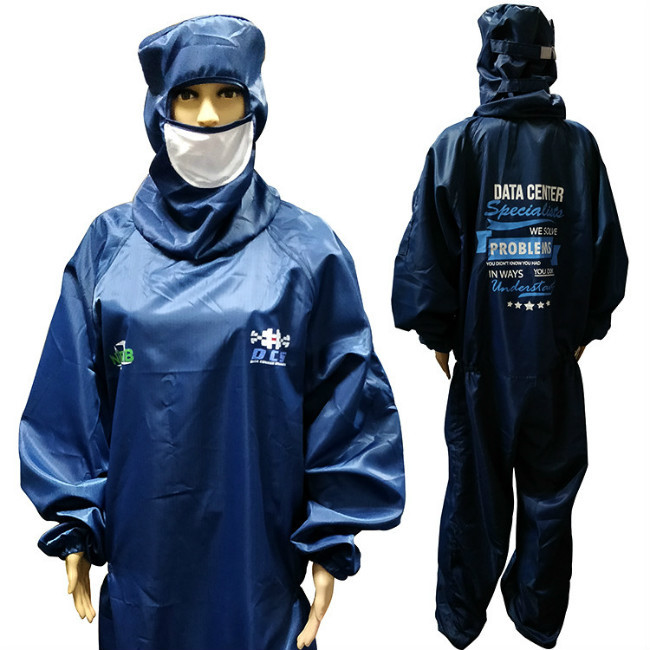 Electronic Workshop Anti Static ESD Garments Reusable