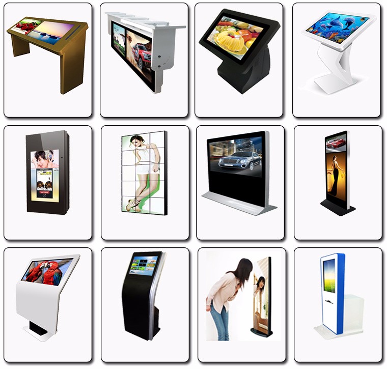 Advertising Display Seamless Video Wall Lcd Monitors , Indoor Lcd Wall Display