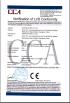 Ofan Electric Co., Ltd Certifications