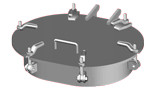 Specialty Steel Boat Marine Deck Parts With 1 Year Warranty ISO9001 Passed