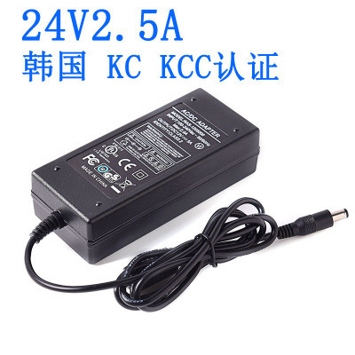 12 Volt 5 Amp 60W AC DC Power Adapters UL FCC CE Plug In Desktop