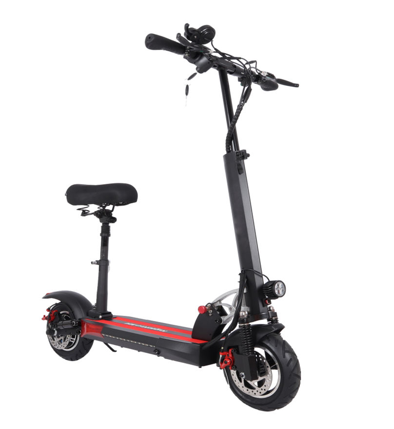 36V 250W Foldable Aluminum Skate board 8.5 inch Tire Folding Moped with 7 Speed Gears