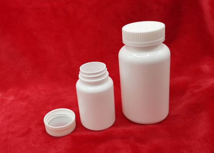 HDPE Materia Hdpe Capsule Bottlel Medicine White 200ml Pharmaceutical Pill Bottles Full Set